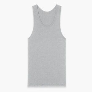WARDROBE.NYC Ribbed Tank in Grey